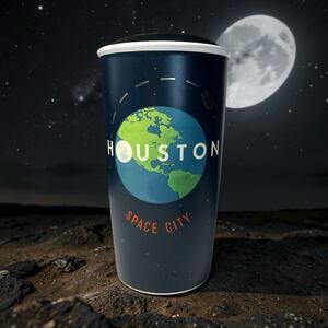 Starbucks Houston Space City Tumbler 12oz 2016 EUC